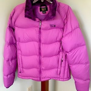 Mountain Hardwear down jacket, Cobalt Violet, size large.  In mint condi…
